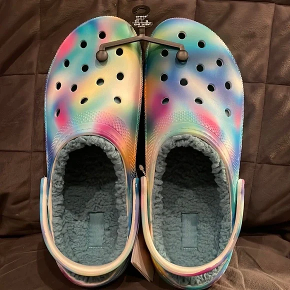 CROCS | Shoes | Nwt Crocs Classic Lined Solarized Clog Mens  display picture 1